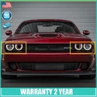 2X Headlight Bezel Trim Ring Cover Fits 2016-2021 Dodge Challenger R/t Scat Pack New. Price: $21.99.