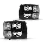 Headlight Assembly For 2007-2014 Silverado 2500 Hd 3500 Classic Clear Lens New. Price: $77.99.