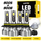 9005 9006 Led Headlights Kit Combo 4 Bulbs 6500K High Lo Beam Super White Bright New. Price: $35.14.