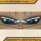 Led Drl Headlight Assembly For 2016 2018 Hyundai Tucson Driver Passenger Set 2PC New. Price: $287.99.