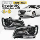 For 2015-2018 Chrysler 300 Hid Headlight W/ Black Bezel Afs Left+right Pair New. Price: $537.99.