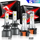 Fit Mercedes-benz Sprinter 2500 2019-2023 4PCS H15 H7 Led Headlight Bulbs Kit New. Price: $39.99.