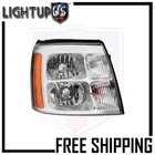 Headlight Lamp Passenger (right Only) For 03-06 Cadillac Escalade New. Price: $160.15.