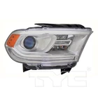 Tyc Right Halogen Headlight For Dodge Durango Chrome 2016-2020 Models New. Price: $236.00.