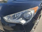 2012 Hyundai Veloster Left Driver Headlight Assembly Oem Haze 3DR Used. Price: $185.96.