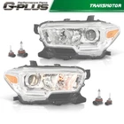 Headlights W/o Led Drl & Fog Lamps Fit For 19-23 Toyota Tacoma Left Right Pair New. Price: $132.00.