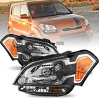 Headlights For Kia Soul Clear 2010-2011 Headlamps Halogen Set Left+right Side New. Price: $146.99.