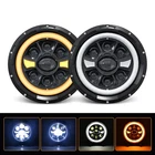 For 2008-2016 Jeep Patriot Pair 7 Inch Round Led Headlights Drl Projector New. Price: $79.99.