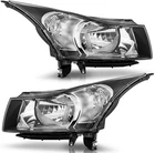 Black Headlights Left Right Set For 2011 2015 Chevrolet Cruze 95226721 95900042 New. Price: $142.99.