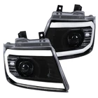 Jet Black Fits 2007-2013 Avalanche Tahoe Suburban Led Drl Projector Headlights New. Price: $295.99.