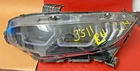16 17 18 19 20 21 Honda Civic Headlamp Assembly Left Aft Europe Built Used. Price: $150.00.