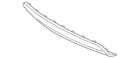 Genuine Hyundai Valance Panel 86690-4R000 New. Price: $193.49.