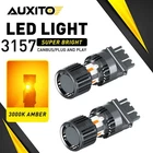 Auxito Amber 4157 3157 Led Turn Signal Light Bulbs Canbus Anti Hyper Flash 2PCS New. Price: $23.74.