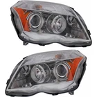 For Mercedes-benz GLK350 Headlight 2010-2012 Pair Passenger And Driver Halogen New. Price: $695.49.