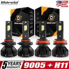 9005+H11 Led Headlight Super Bright Bulbs Kit 6500K White 24000LM High/low Beam New. Price: $43.99.