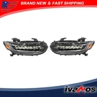 For Honda Accord 2021-2022 Left+right Side Black Housing Led Headlight Assembly New. Price: $440.10.