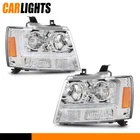 Fits 07-14 Chevy Tahoe Suburban Led Headlights Lamps Left & Right Clear / Chrome New. Price: $110.04.