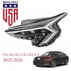 For 2025 2026 Kia K5 Headlight Lamp Assy Led Left Driver Side #92101-L2550 New. Price: $387.69.