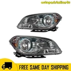 Pair Headlight Assembly Halogen For 2008-2012 Chevrolet Malibu All Engine Chrome New. Price: $75.99.