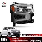 For 2022-2026 Chevy Silverado 1500 Ltz Chrome Full Led Headlight Passenger Side New. Price: $159.90.