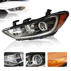 Headlight For 2017-2018 Hyundai Elantra Headlamp 114-10016L Left Driver Side New. Price: $76.06.