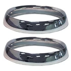 Crown Headlight Trim Bezel Retaining Ring Chrome For Jeep CJ5 CJ6 CJ7 Scrambler New. Price: $74.95.