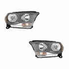 For Dodge Durango 2011-2013 Headlight Assembly Driver And Passenger Side Pair New. Price: $421.32.