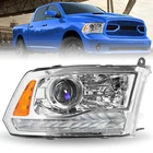 Factory Projector Headlight For 2013-2018 Dodge RAM1500 2500 3500 Passenger Side New. Price: $110.99.