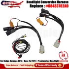For Dodge Durango 2014+ Base To 2021 Premium Led Headlight Assembly 68433782AD New. Price: $135.99.