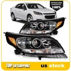 Fits 2013-2015 Chevy Malibu Headlight Assembly Black Housing Left+right W/bulbs New. Price: $135.99.