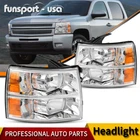For 2007-2013 Chevy Silverado 1500 2500 3500 Headlights Assembly Headlamps Pair New. Price: $77.99.