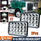 Dot 4X6 Inch Headlights Hi/lo Sealed Beam Chevy Chevrolet Ford Kenworth New. Price: $33.59.