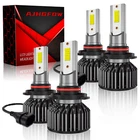 Ajhgfow 9005 9006 Led Headlight Kit Combo Bulb High Low Beam Super White 6000K New. Price: $29.99.