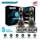 Ironwalls Led Headlight Kit 9006 HB4 2100W 315000LM 6000K Drl Lamp Hi/low Bulbs New. Price: $21.99.