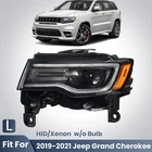 Hid/xenon Headlight For 2019-2021 Jeep Grand Cherokee Black W/o Bulb Driver Side New. Price: $189.99.