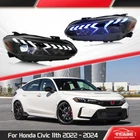 For 2022-2024 Honda Civic Reflector Led Headlights W/ Drl Sequential Turn Signal New. Price: $585.00.