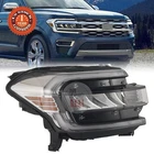 Fit 2022-2024 Ford Expedition Headlight Headlamp Passenger W/led Drl Chrome Trim New. Price: $264.32.