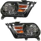 Ford Mustang 2010-2014 Headlight Driver And Passenger Side Pair Halogen Capa New. Price: $223.44.