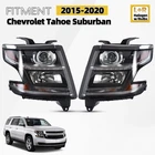 Halogen Headlight For 2015-2017 Chevy Suburban/tahoe With Bulb Left+right Pair New. Price: $229.00.