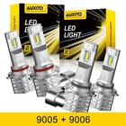 4X Auxito 9005 9006 Led Combo Headlight Bulbs High Low Beam Kit Extremely White New. Price: $39.99.