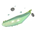 Genuine Ford Headlamp Assembly D2BZ-13008-LCP New. Price: $141.79.