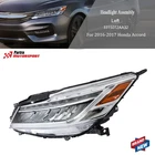 Driver/left Side For Honda Accord 2016-2017 Headlight Led Type Chrome Housing New. Price: $150.64.