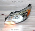2012-2015 Ford Focus Electric Ev Driver Left Lh Hid Xenon Headlight Assembly Oem Used. Price: $139.89.