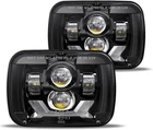 Hwstar 180W H6054 5X7 7X6 Led Headlights For Jeep Cherokee Wrangler Yj Xj New. Price: $175.41.