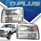 Corner Clear/chrome Headlights Fit 2005-2007 Ford F250 F350 Super Duty New. Price: $81.06.
