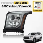 Full Hid For 2015-2020 Gmc Yukon Driver Side Projector Headlight Led Drl New. Price: $192.00.