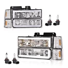 PIT66 Led Headlight,compatible With Gmc Sierra C/k Yukon 1500 2500 1994-1998 ... New. Price: $214.79.