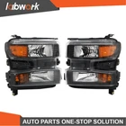 Labwork Headlights For 2019-2021 Chevy Silverado 1500 Halogen Black Lh+rh Side New. Price: $185.08.