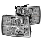 For Chevy Silverado 2500 Hd 07-14 Lumen Chrome Euro Headlights Parking Leds New. Price: $153.08.