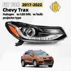 For 2017-2022 Chevrolet Trax Halogen Headlight W/led Drl W/bulbs Passenger Right New. Price: $105.99.